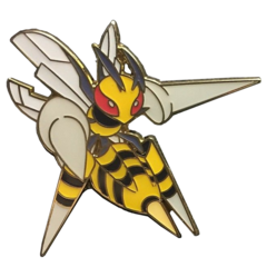 Mega Beedrill Pin - Mega Beedrill EX Premium Collection
